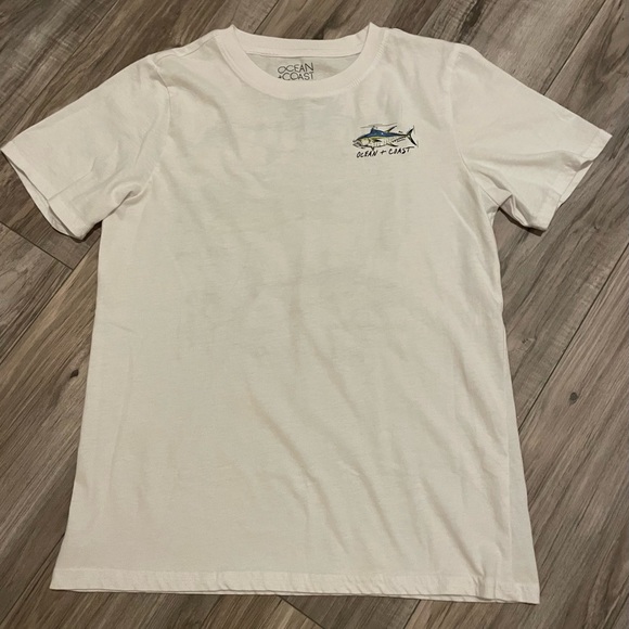 Ocean + Coast, Boys size L, White - Picture 3 of 4